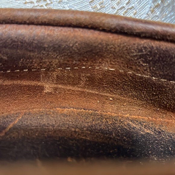 Minnetonka Chestnut Suede Brushed Suede Driving Moccasins Loafers Size 11.5 - Picture 6 of 15